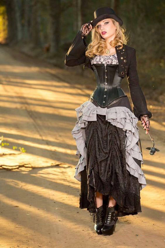 Black and Gray Steampunk Aristocrat